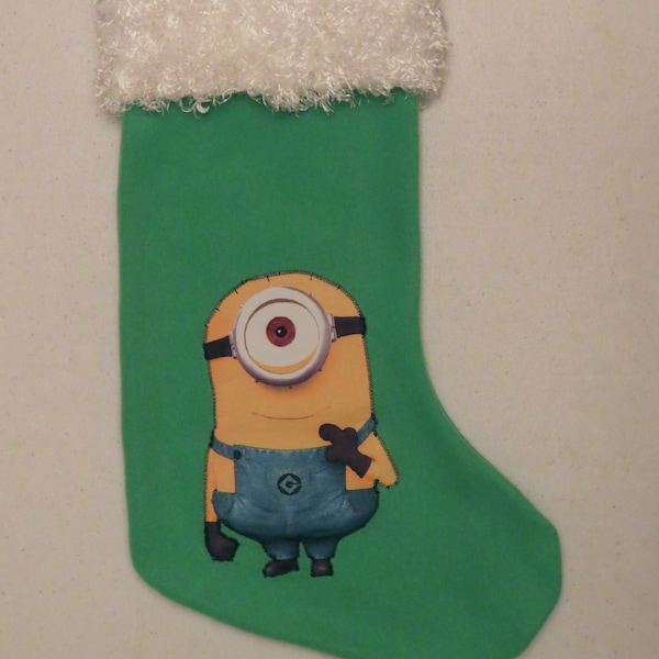 Minion christmas stocking uk