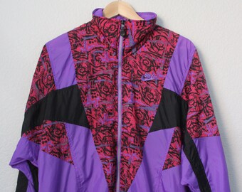 80s Colorful Nike Windbreaker