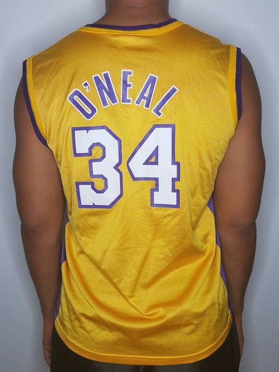 shaq purple lakers jersey