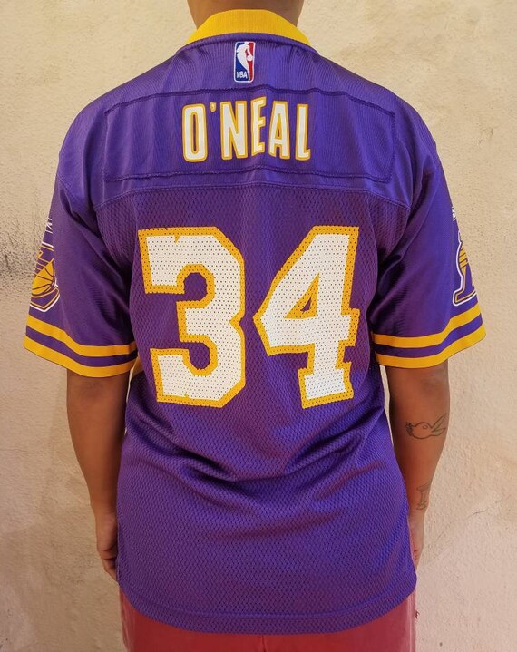 shaq purple lakers jersey