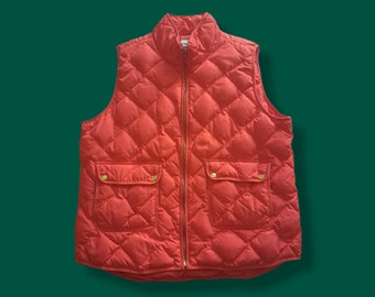 Vintage "Woolrich" Puffer Quilted Vest - 90's