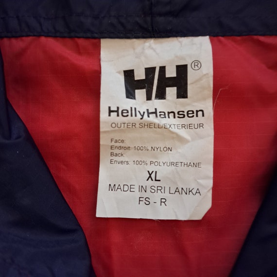 Vintage "Helly Hansen"  Pullover Windbreaker Jack… - image 7