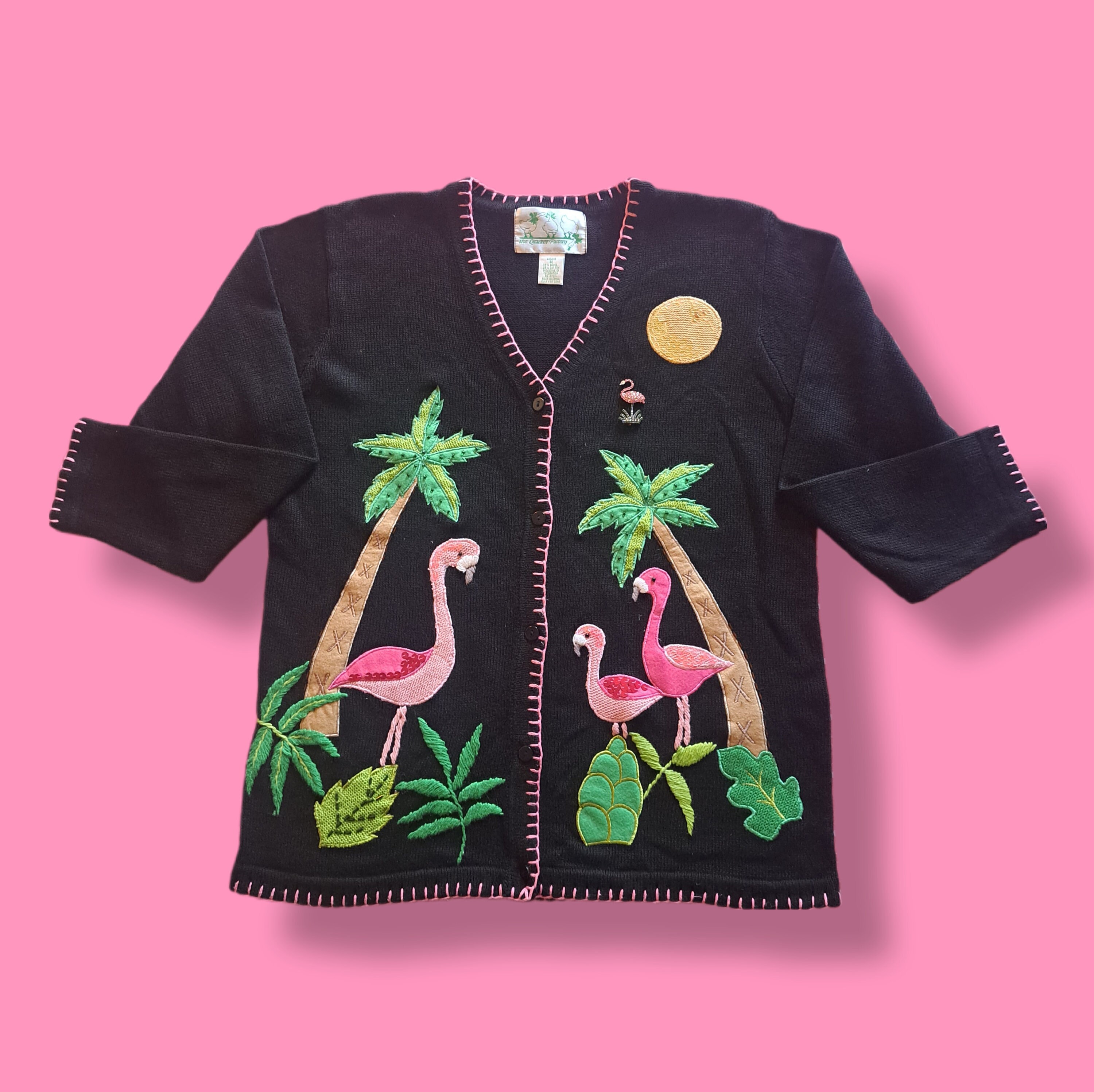 Flamingo cardigan clearance