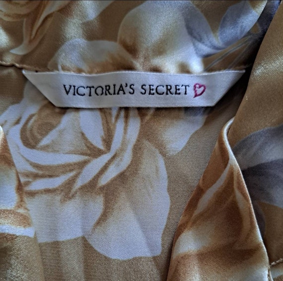 RARE Vintage Gold Floral "Victoria's Secret" Inti… - image 7