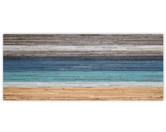 Wooden Beachscape Wall Hanging