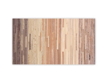 Natural Transition #4 – Reclaimed Wood Wall Art | Gradient wooden Wall Decor