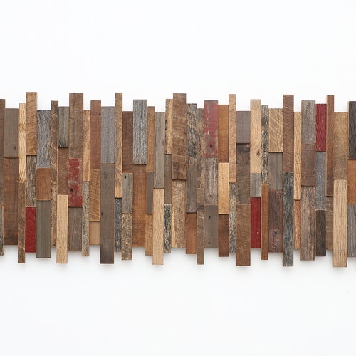 Wood Wall Art Made of Old Reclaimed Barnwood With a Wind Etsy