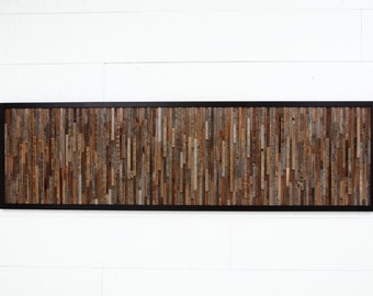 Wood wall art, made of old barnwood, Different Sizes Available. Large art, wood wall sculpture