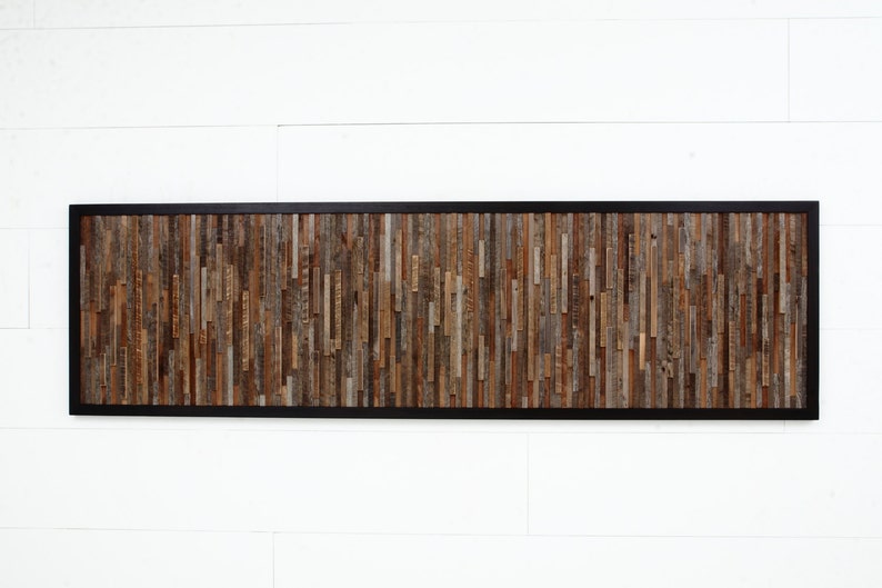 Wood wall art, made of old barnwood, Different Sizes Available. Large art, wood wall sculpture image 1