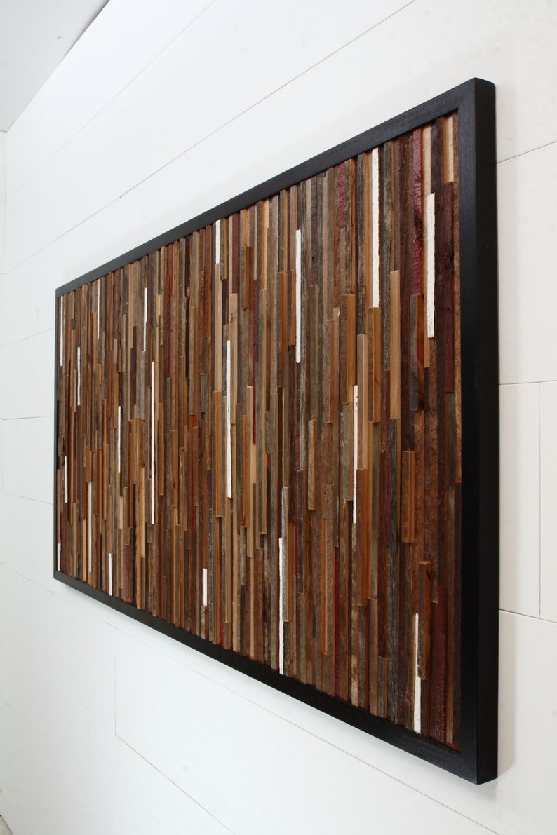 Reclaimed Wood Wall Art Large Wood Wall Art Large Wooden Etsy UK