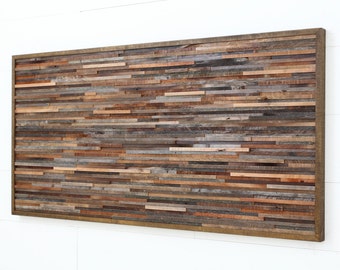 Reclaimed wood wall art, made of old barnwood, Different Sizes Available, Large art, wood wall sculpture