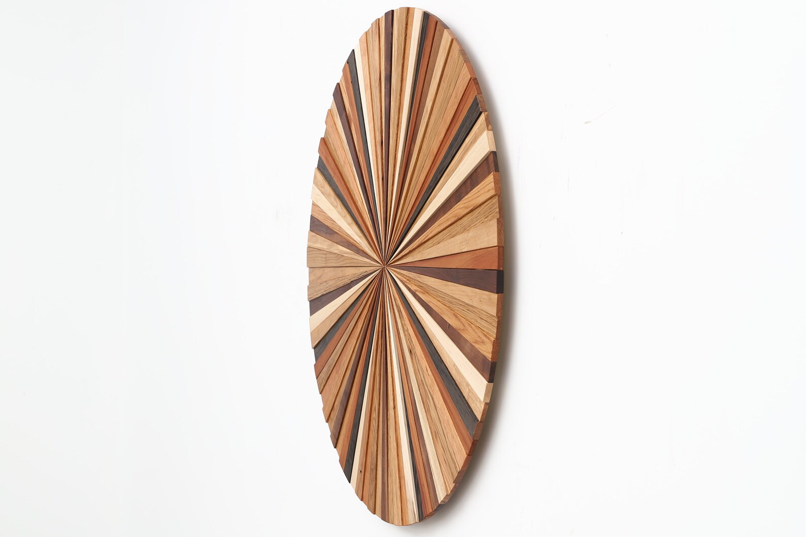 Round wood wall art circle wood wall art large wall art Etsy