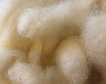 Border Leicester Natural Wool Roving