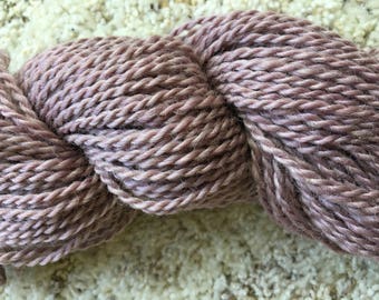 Bulky Weight purple Border Leicester yarn