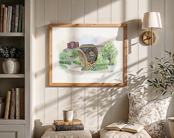 Aggie Ring Day Gift, Watercolor Aggie Art, Aggie Fan, Gifts for Aggie  Graduation, Gift for Aggie Men, Texas A&M Student Gifts, Ring Dunk