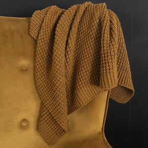 Manta häkeln | Patrón PDF mit Videotutorial | | Aprende einer Rechenkette