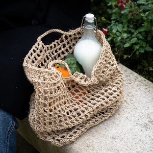 Patrón Rafael Bolsa Yute a Crochet