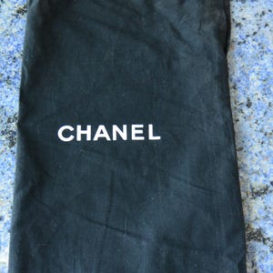SALE! Chanel Fabric Bag - Authentic, Large, Jewelry, Make Up, Travel, Great Gift -  Vintage - Rare, Fabulous!