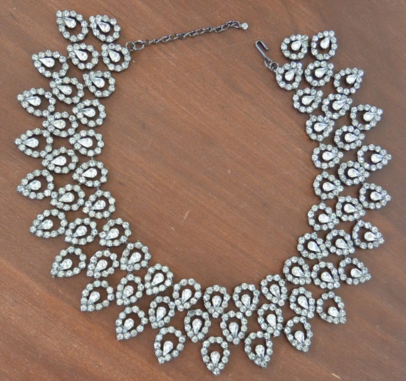 Sale! KJL Diamante Necklace/Earrings Set - UNUSED… - image 7