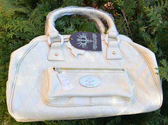 Sale Christine Price Handbag UNUSED Quilted Leather, Orig Card/Box 