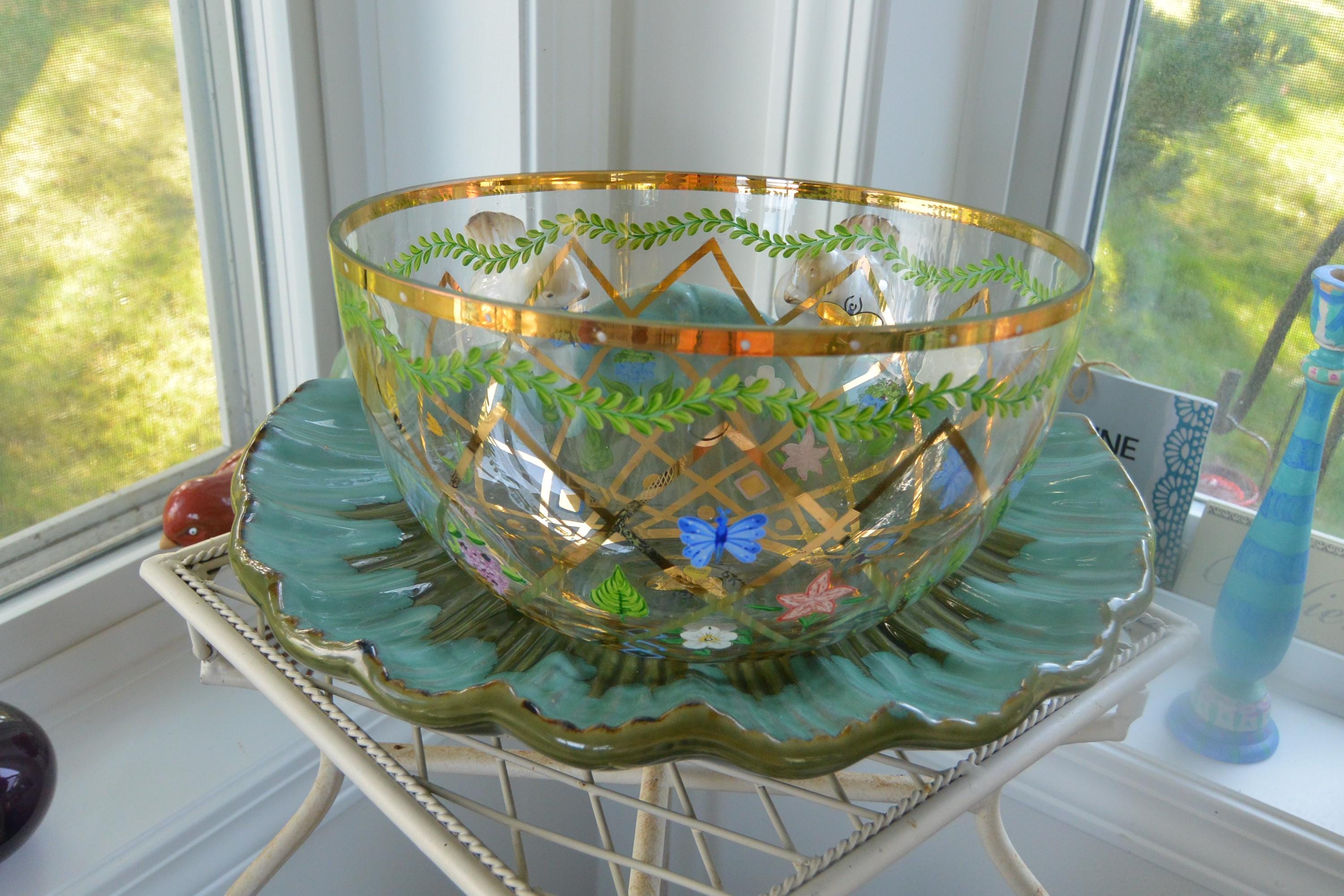 レノックス クリスタル ボウル (ボックス付き) - 未使用 - 署名入り