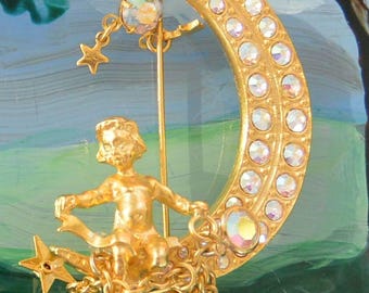 Kirks Folly Pegasus Brooch - Etsy