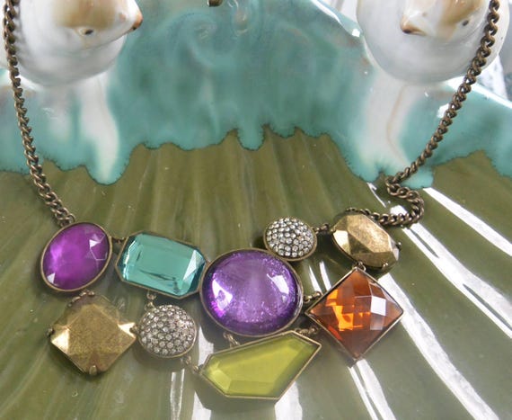 Kenneth Jay Lane  Necklace - UNUSED - Signed, Mul… - image 6