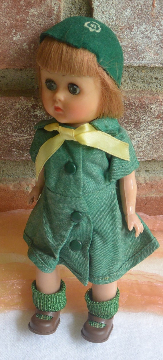 vintage girl scout doll