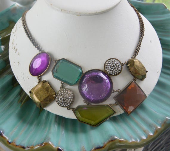 Kenneth Jay Lane  Necklace - UNUSED - Signed, Mul… - image 3