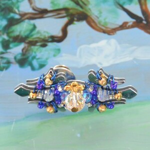 VENTE ! Épingle Liztech Dorje - INUTILISÉE - Signée, sceptre bouddhiste tibétain, transformation, carte originale, excellent cadeau - vintage - Retraité, fabuleux !