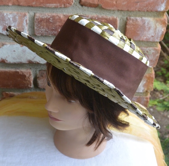 48 HR SALE! Elsa Schiaparelli Hat - Millinery Wove