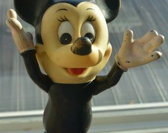 Disney Mickey Mouse, Jointed - Hallmarked, Arms/Legs Move, Vintage!