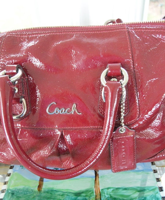 バッグ 1917 Coach Accessory Porch Signature Red バッグ 1917 Coach Accessory Porch Signature Red バッグ 1917 Coach