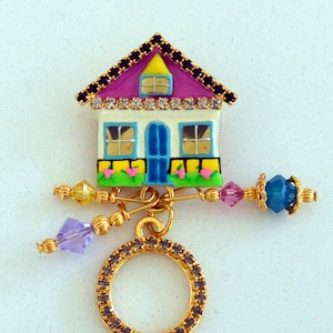 Déjeuner au Ritz Broche/pendentif - INUTILISÉ - Bijoux signés par une maison, un agent immobilier, un excellent cadeau - vintage - Retraité, fabuleux !
