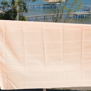 SALE! Peach Tablecloth - Washable Polyester, 68x50 Inches, Halloween/Thanksgiving, Great Gift  - Vintage - Rare, Fabulous!