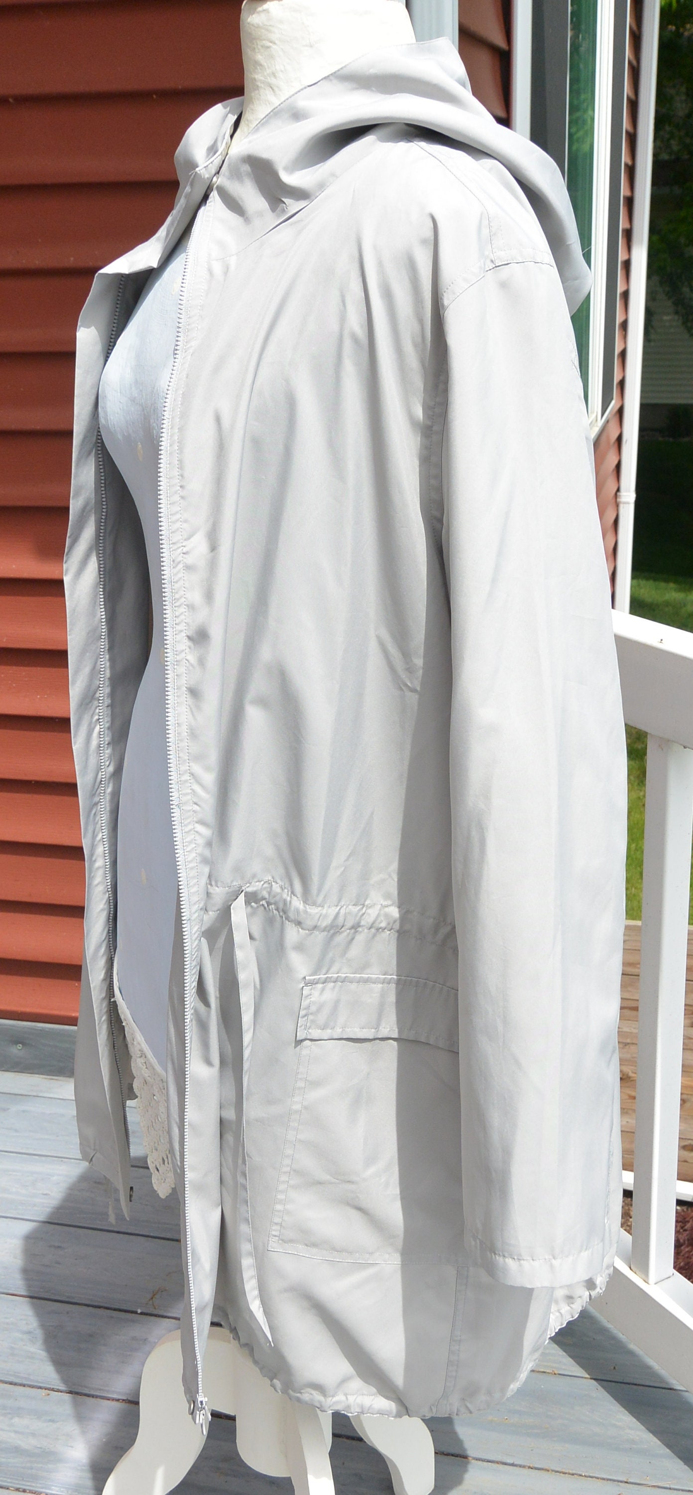 Eileen fisher raincoat sale online
