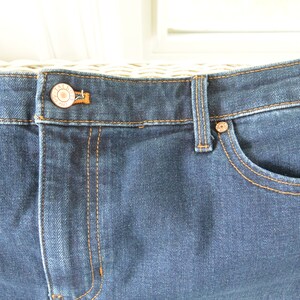 Vintage Talbots Jeans Pencil Skirt - US Size 14 - Front Slit