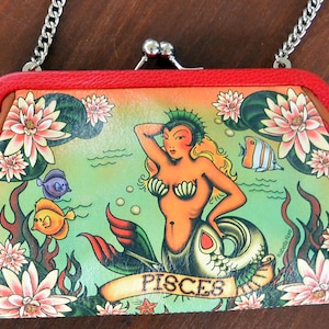 SALE! Isabella Fiore Handbag - UNUSED - Hand Painted, Pisces