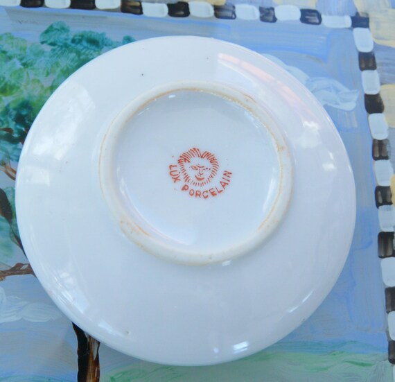 SALE! Lux Porcelain Jewelry Box- Hallmarked, Lidd… - image 8