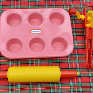 VERKAUF! Little Tykes Backset- Kinder, 4 Teiliges Spielset, tolles Geschenk- Vintage - Sehr selten, Fabelhaft!