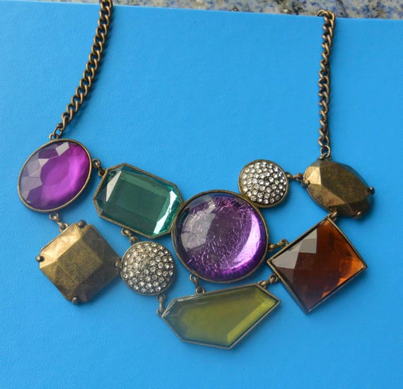 Kenneth Jay Lane  Necklace - UNUSED - Signed, Mul… - image 1