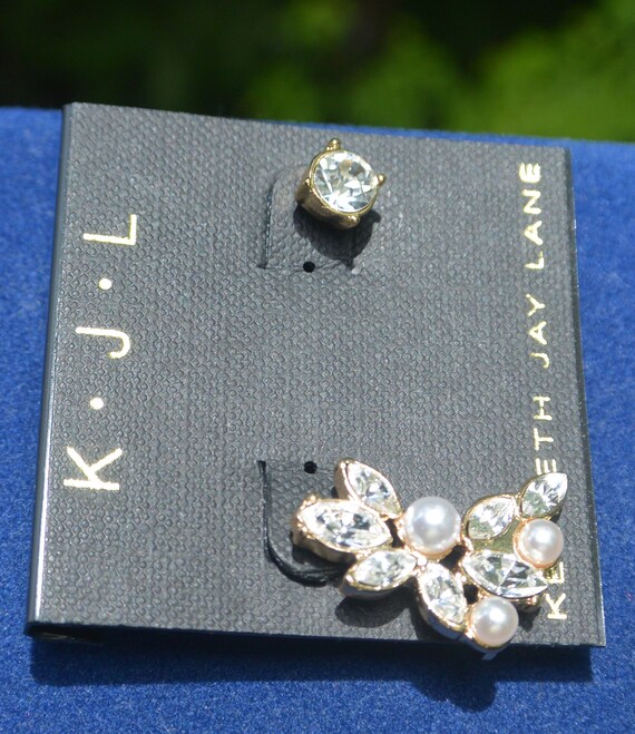 SALE! Kenneth J Lane Earrings - UNUSED - Signed, … - image 8