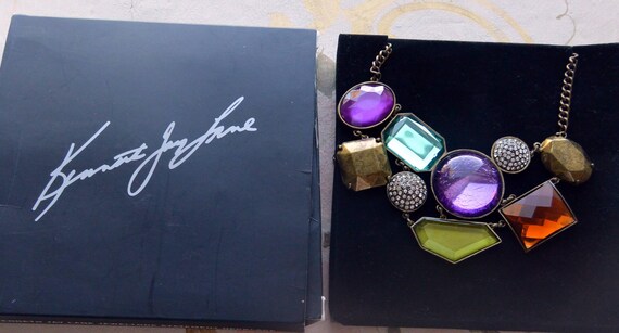 Kenneth Jay Lane  Necklace - UNUSED - Signed, Mul… - image 4