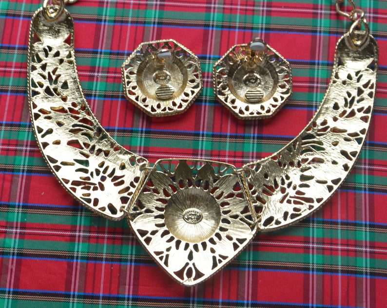 Jose Barrera Set Fabulous! Necklace Earrings Spanish Collection Vintage