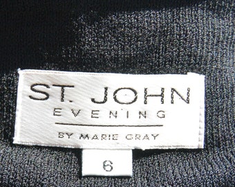 St John Knit Jacket - UNUSED - Evening by Marie Gray, Elegant