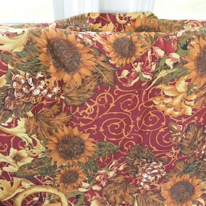 SALE! Chanel Paris Scarf- Hallmarked, Sunflowers/Scrolls, Silk, 34x34 Inches, Great Gift -Vintage - Rare, Fabulous!