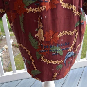 Tommy Bahama Silk Camp Shirt: UNUSEDE, Tag, Happy Hula Days, Men's L Vintage, SALE! image 12