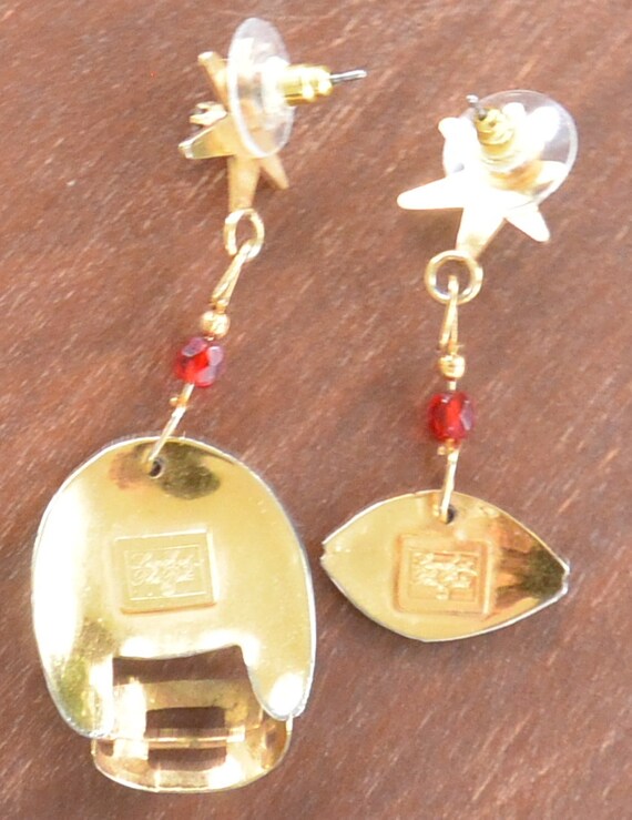 Lunch at the Ritz Earrings - Signed, Football The… - image 7