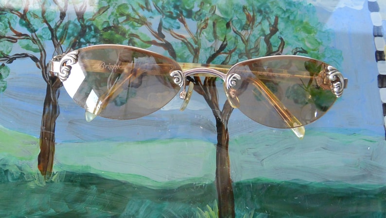Brighton Sunglasses - Brighton Logo, Hallmarked, Elegant Colors, Vintage, SALE! image 9