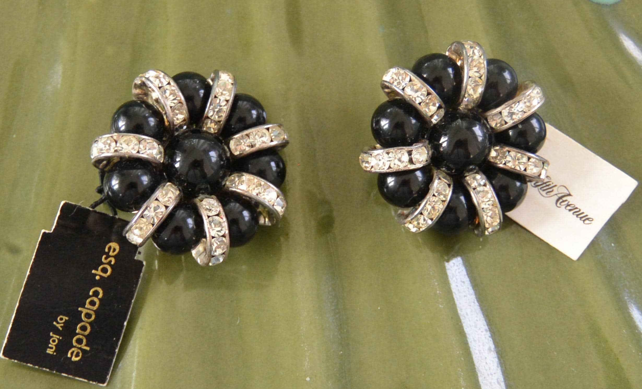 SALE! Esq. Capode by Joni Earrings- UNUSED - Signed, Saks